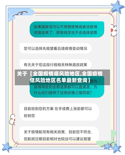 关于【全国疫情底风险地区,全国疫情低风险地区名单最新查询】-第2张图片