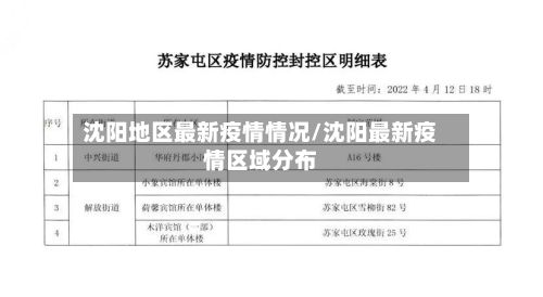 沈阳地区最新疫情情况/沈阳最新疫情区域分布-第2张图片