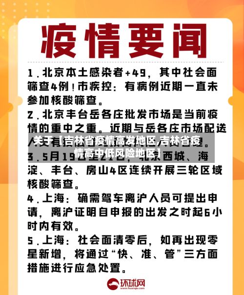 关于【吉林省疫情高发地区,吉林省疫情高中低风险地区】