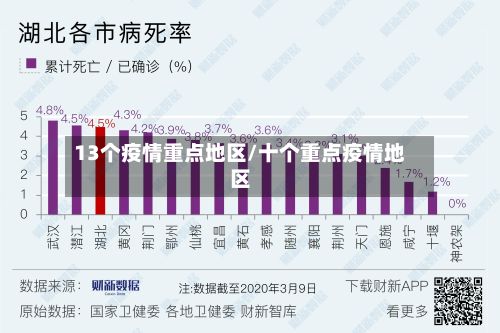 13个疫情重点地区/十个重点疫情地区