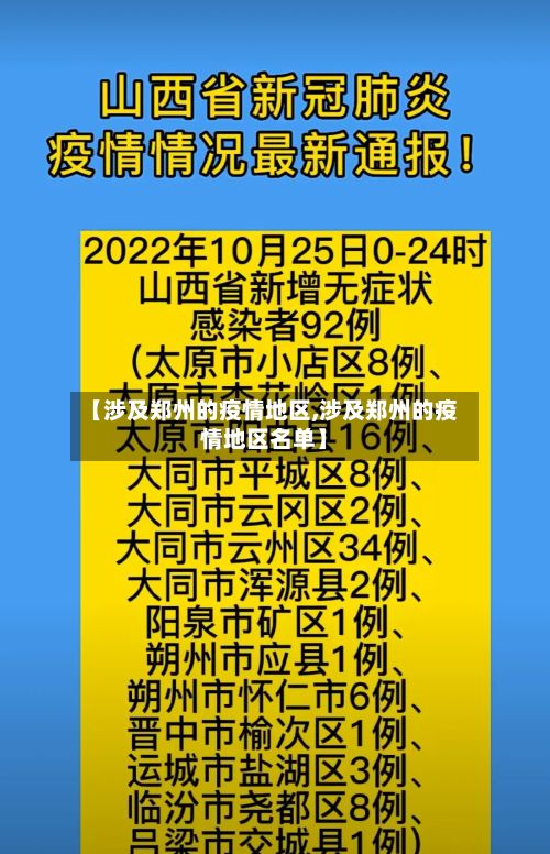 【涉及郑州的疫情地区,涉及郑州的疫情地区名单】-第2张图片