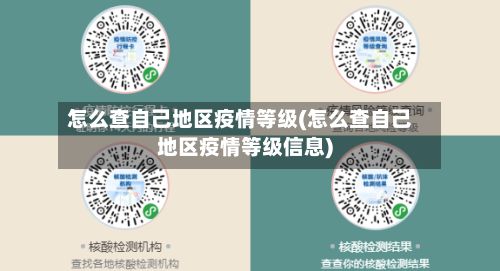怎么查自己地区疫情等级(怎么查自己地区疫情等级信息)-第3张图片