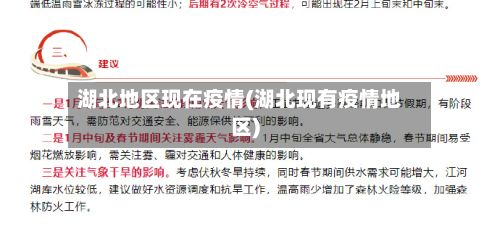 湖北地区现在疫情(湖北现有疫情地区)-第3张图片