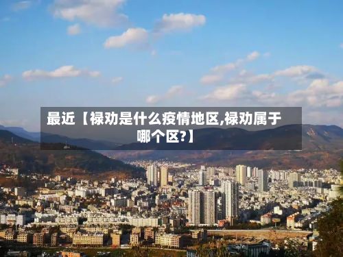最近【禄劝是什么疫情地区,禄劝属于哪个区?】