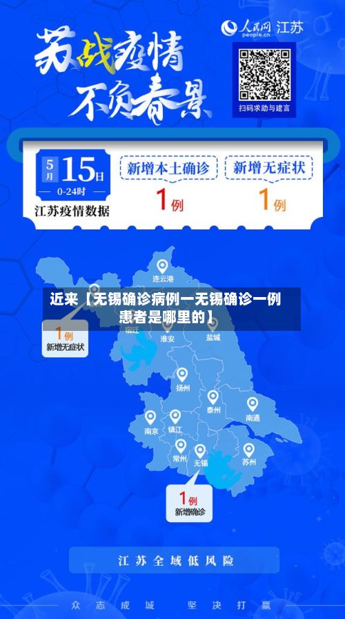 近来【无锡确诊病例一无锡确诊一例患者是哪里的】-第2张图片
