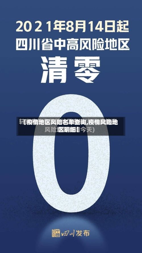 【疫情地区风险名单查询,疫情风险地区明细】-第2张图片