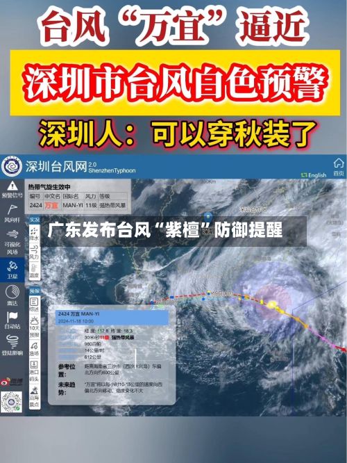 广东发布台风“紫檀”防御提醒-第2张图片