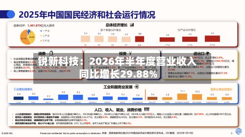锐新科技:2026年半年度营业收入同比增长29.88%-第2张图片