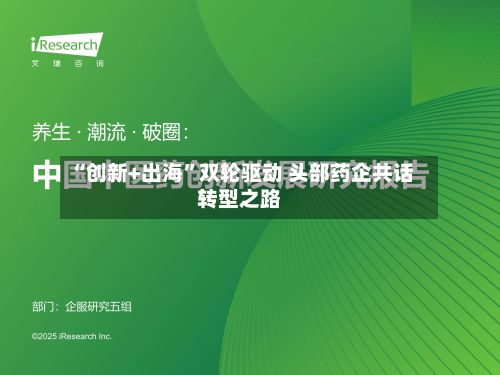 “创新+出海”双轮驱动 头部药企共话转型之路-第3张图片
