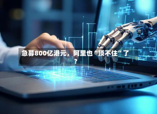 急募800亿港元	，阿里也“顶不住”了？-第3张图片