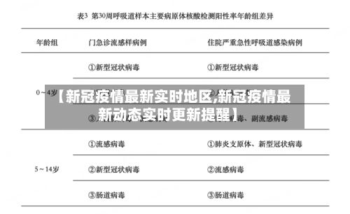 【新冠疫情最新实时地区,新冠疫情最新动态实时更新提醒】-第2张图片