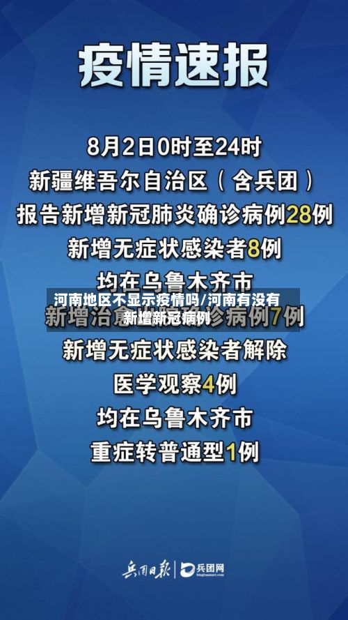 河南地区不显示疫情吗/河南有没有新增新冠病例-第2张图片