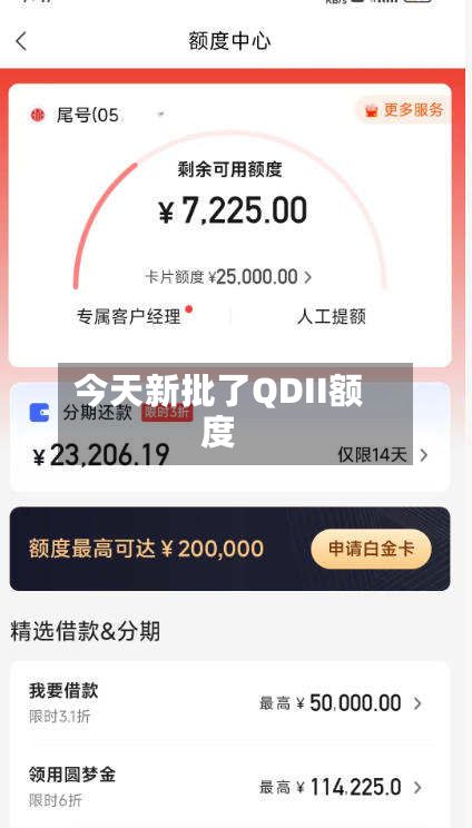 今天新批了QDII额度-第1张图片