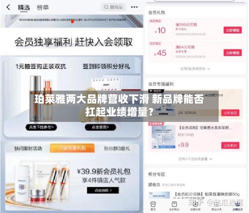 珀莱雅两大品牌营收下滑 新品牌能否扛起业绩增量？
