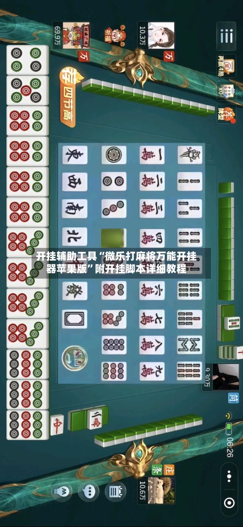 开挂辅助工具“微乐打麻将万能开挂器苹果版”附开挂脚本详细教程-第2张图片