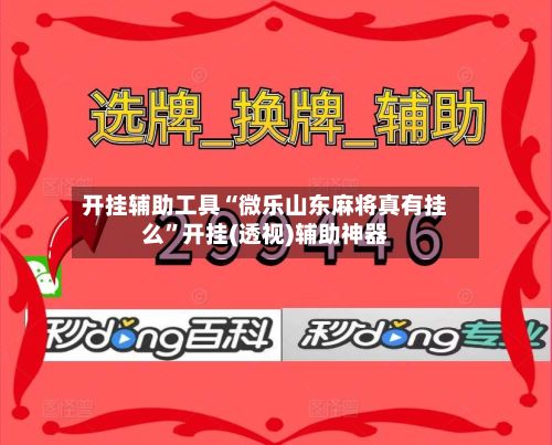 开挂辅助工具“微乐山东麻将真有挂么”开挂(透视)辅助神器-第2张图片