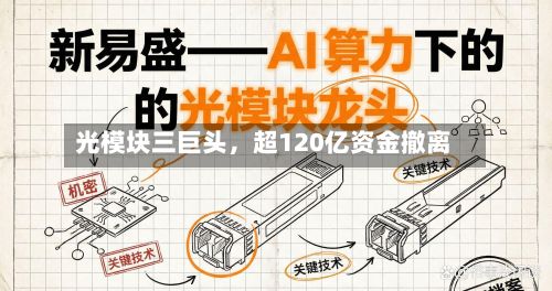 光模块三巨头	，超120亿资金撤离-第2张图片