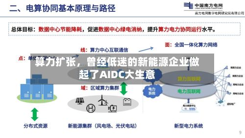 算力扩张，曾经低迷的新能源企业做起了AIDC大生意-第3张图片