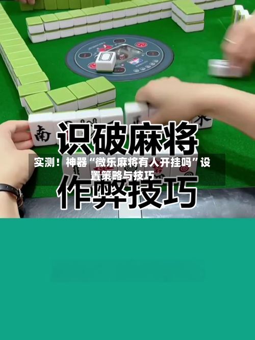 实测！神器“微乐麻将有人开挂吗”设置策略与技巧-第3张图片