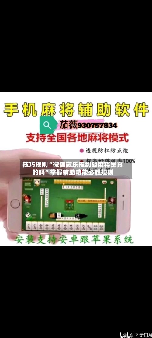 技巧规则“微信微乐推到胡麻将是真的吗”掌握辅助功能必胜规则