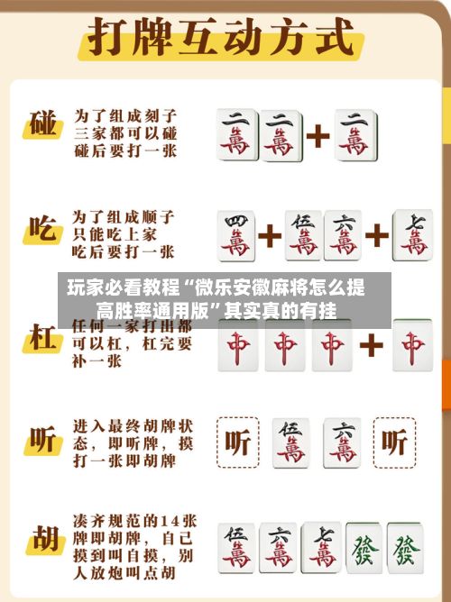 玩家必看教程“微乐安徽麻将怎么提高胜率通用版”其实真的有挂-第3张图片