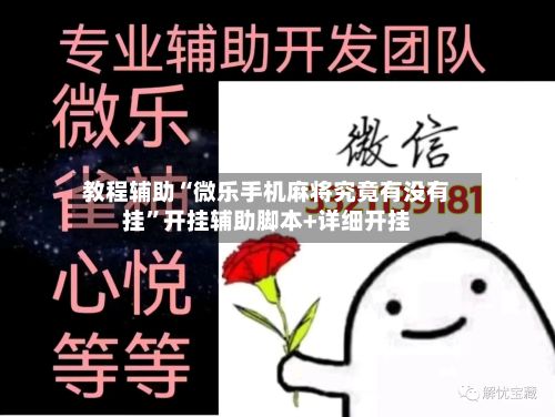 教程辅助“微乐手机麻将究竟有没有挂”开挂辅助脚本+详细开挂-第3张图片