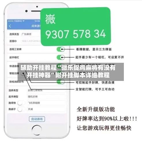 辅助开挂教程“微乐捉鸡麻将有没有开挂神器	”附开挂脚本详细教程-第2张图片