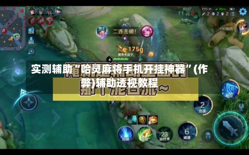 实测辅助“哈灵麻将手机开挂神器”(作弊)辅助透视教程-第3张图片