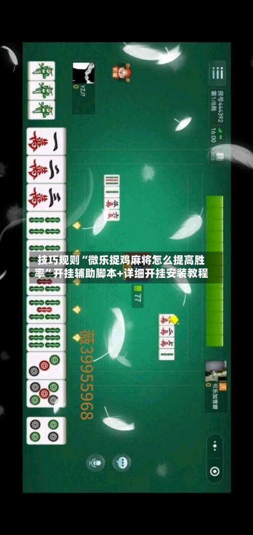 技巧规则“微乐捉鸡麻将怎么提高胜率”开挂辅助脚本+详细开挂安装教程-第3张图片