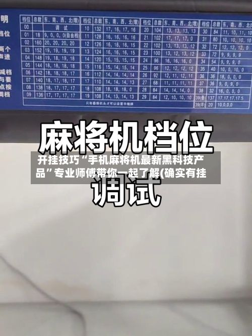 开挂技巧“手机麻将机最新黑科技产品”专业师傅带你一起了解(确实有挂-第3张图片