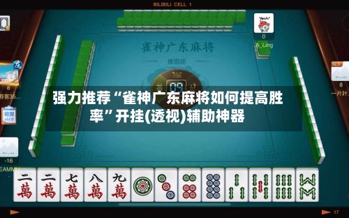 强力推荐“雀神广东麻将如何提高胜率	”开挂(透视)辅助神器-第2张图片