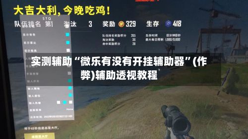实测辅助“微乐有没有开挂辅助器”(作弊)辅助透视教程-第2张图片