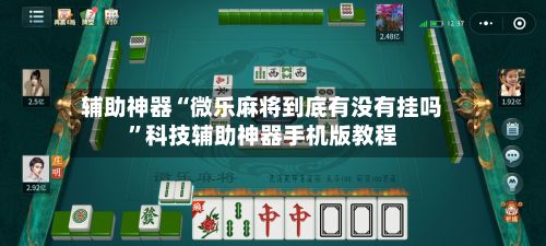 辅助神器“微乐麻将到底有没有挂吗”科技辅助神器手机版教程-第2张图片