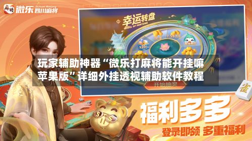 玩家辅助神器“微乐打麻将能开挂嘛苹果版”详细外挂透视辅助软件教程-第2张图片