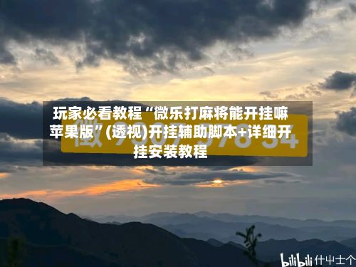 玩家必看教程“微乐打麻将能开挂嘛苹果版”(透视)开挂辅助脚本+详细开挂安装教程-第2张图片