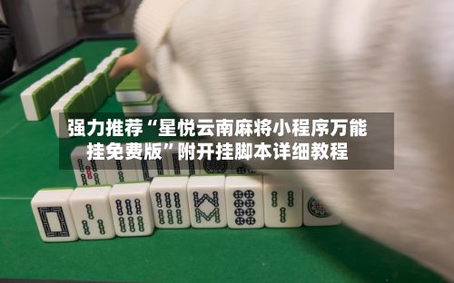 强力推荐“星悦云南麻将小程序万能挂免费版”附开挂脚本详细教程-第3张图片
