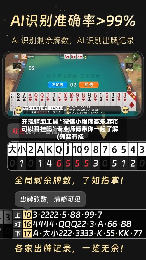 开挂辅助工具“微信小程序徽乐麻将可以开挂吗”专业师傅带你一起了解(确实有挂
