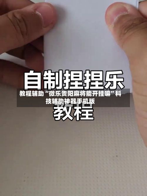 教程辅助“微乐贵阳麻将能开挂嘛	”科技辅助神器手机版-第2张图片