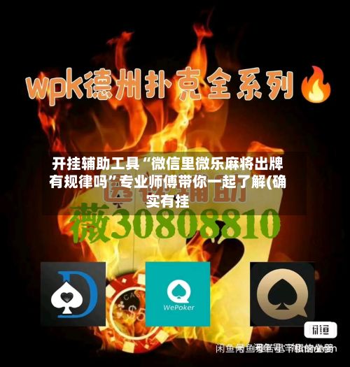 开挂辅助工具“微信里微乐麻将出牌有规律吗”专业师傅带你一起了解(确实有挂