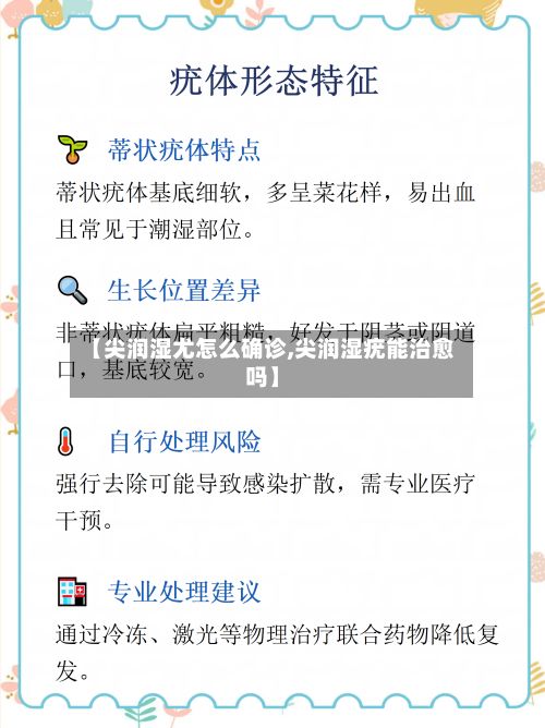 【尖润湿尤怎么确诊,尖润湿疣能治愈吗】