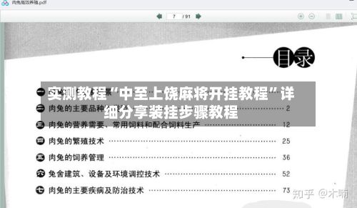 实测教程“中至上饶麻将开挂教程”详细分享装挂步骤教程-第3张图片