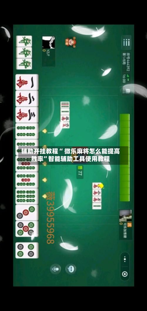 辅助开挂教程“ 微乐麻将怎么能提高胜率	”智能辅助工具使用教程-第2张图片