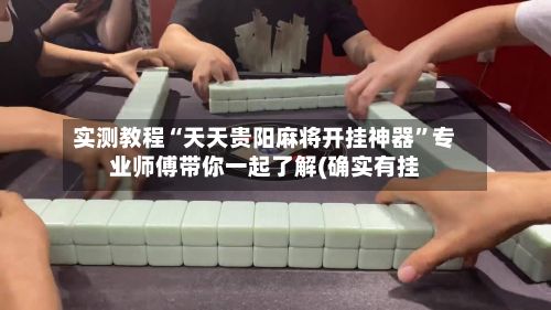 实测教程“天天贵阳麻将开挂神器”专业师傅带你一起了解(确实有挂-第3张图片